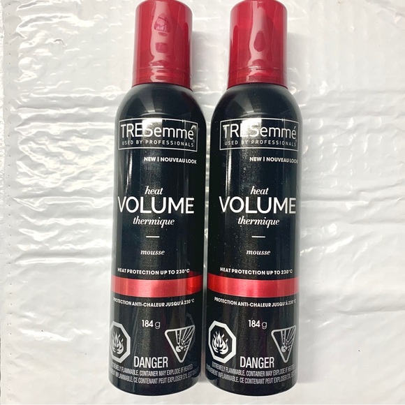 2pk TRESEMME Thermal Creations volume boosting mousse spray Heat Protection NEW - Picture 1 of 3